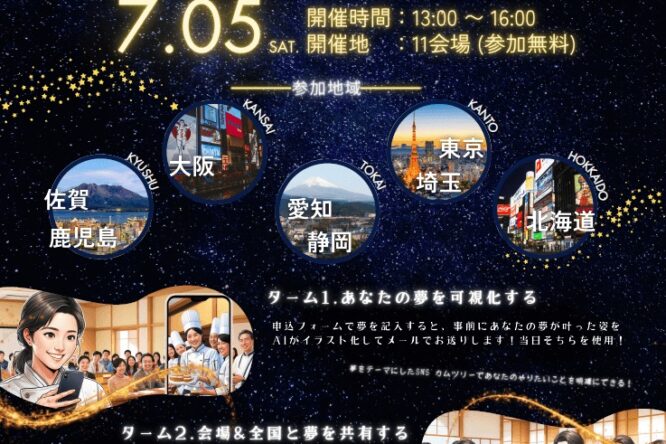 イベント情報をアップしました