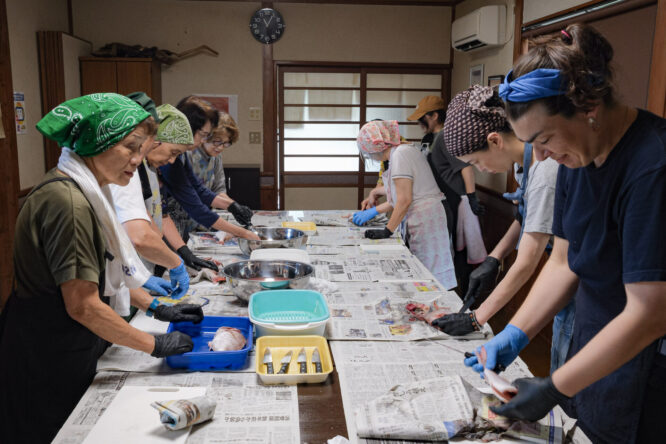 山と海の交流会 in民宿 要太郎