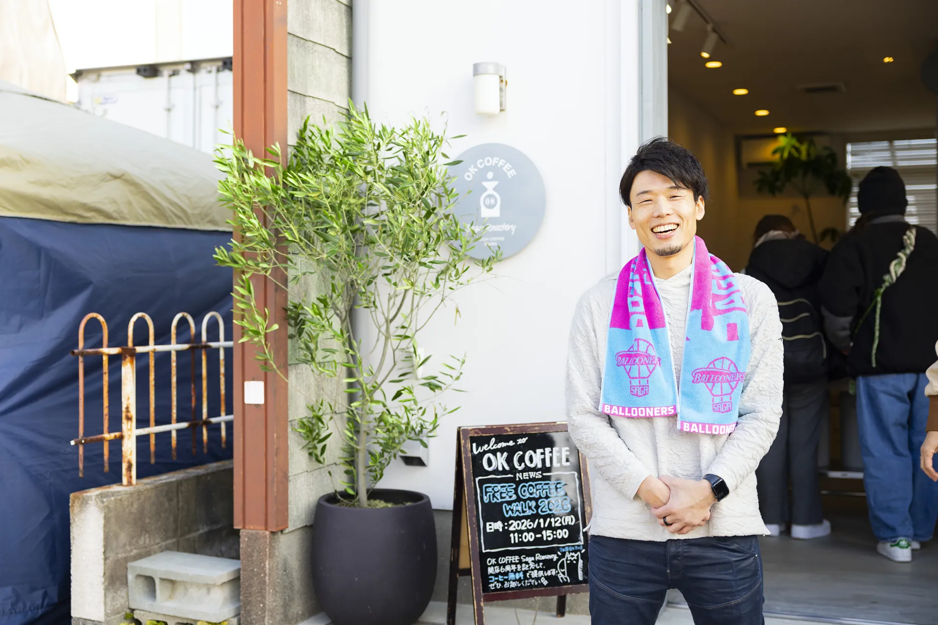【インタビュー】商店街を知らない子どもたちへ。OK COFFEEオーナー福山さんが残したい商店街の記憶と風景「FREE COFFEE WALK」