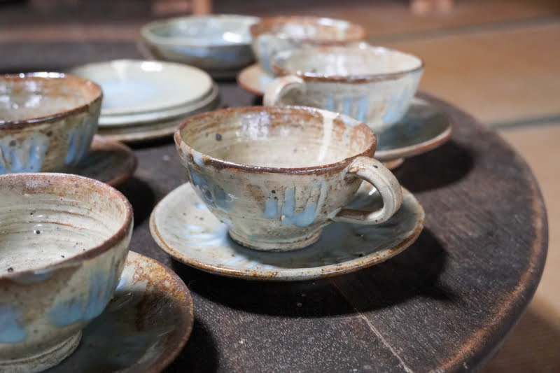 小池卓さんの現在の作品(コップ)