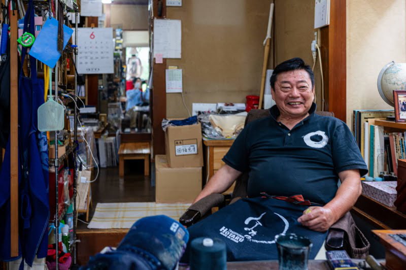 笑顔の田代さん