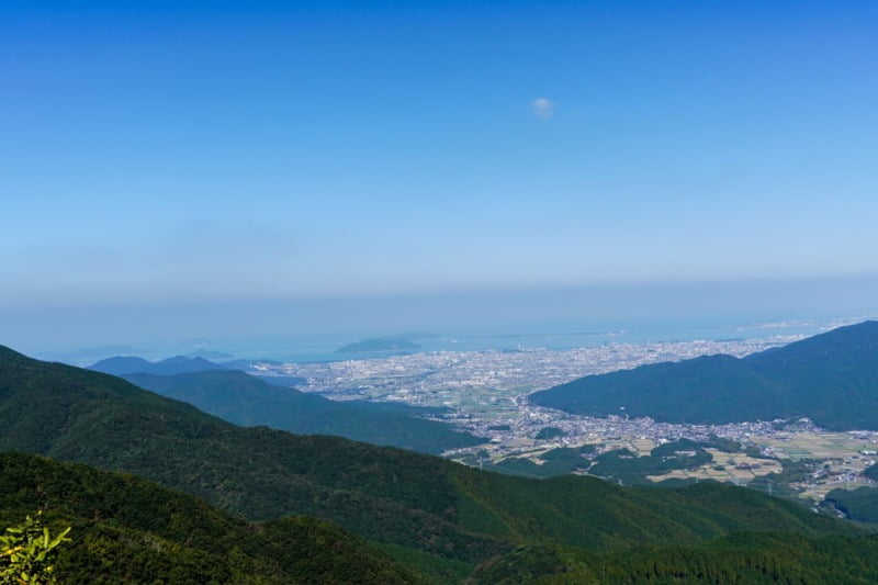 鬼ヶ鼻岩からの景色
