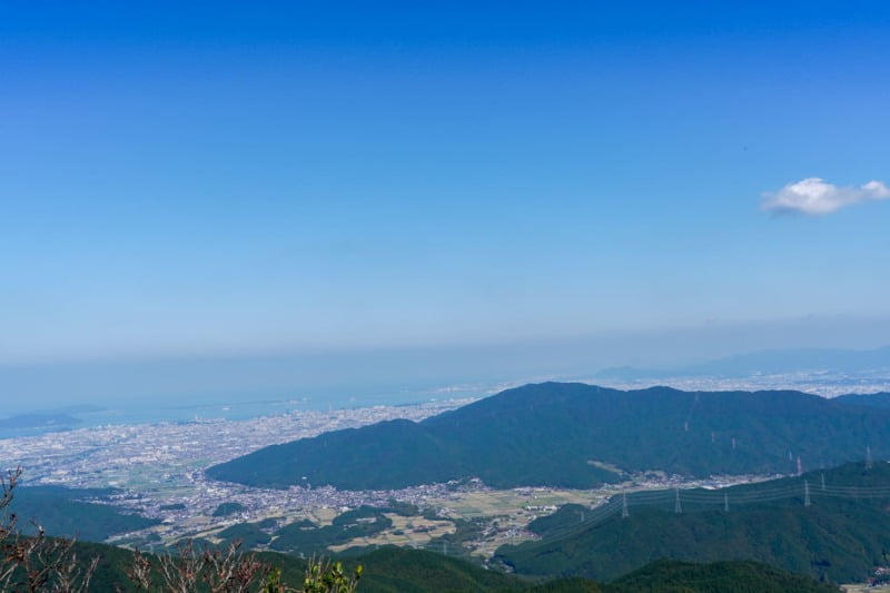 鬼ヶ鼻岩からの景色