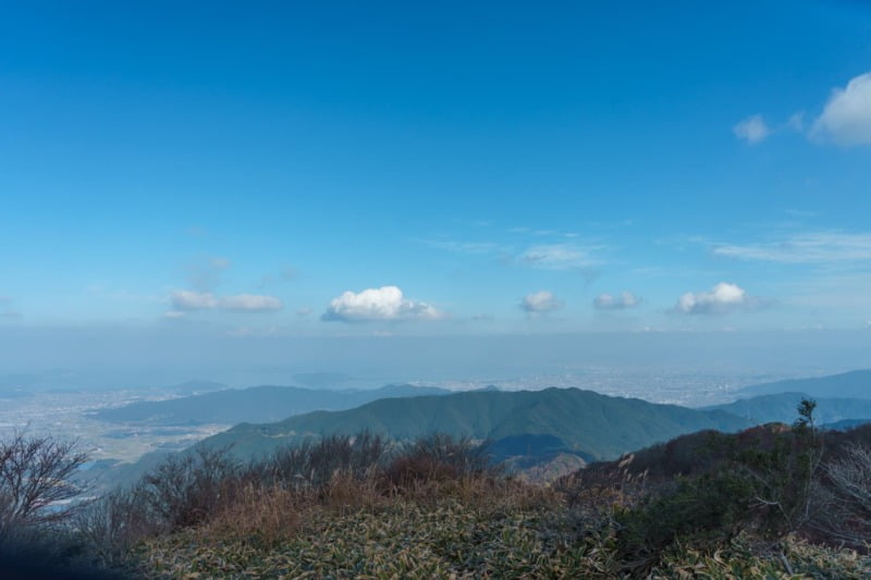 井原山頂上景色