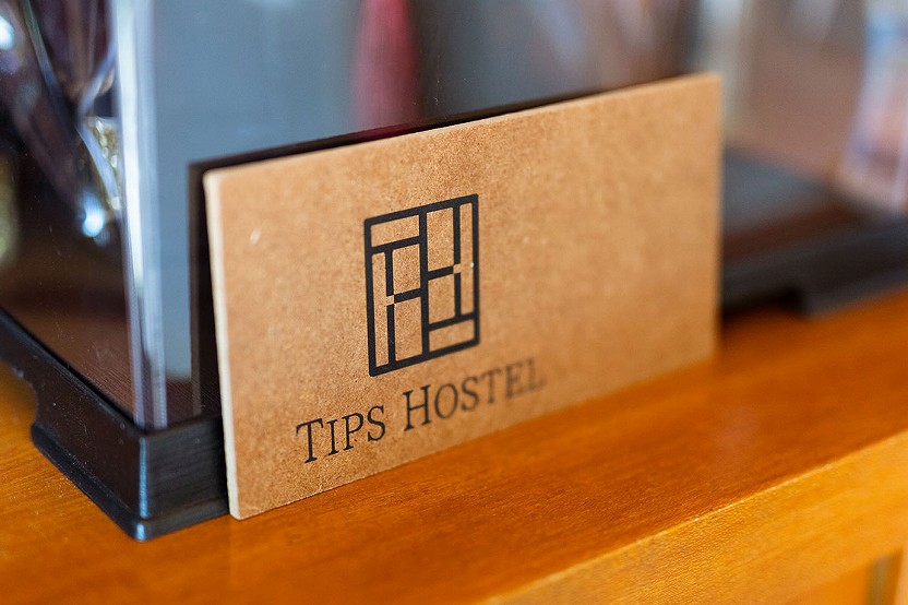 TIPS HOSTELのカードの写真